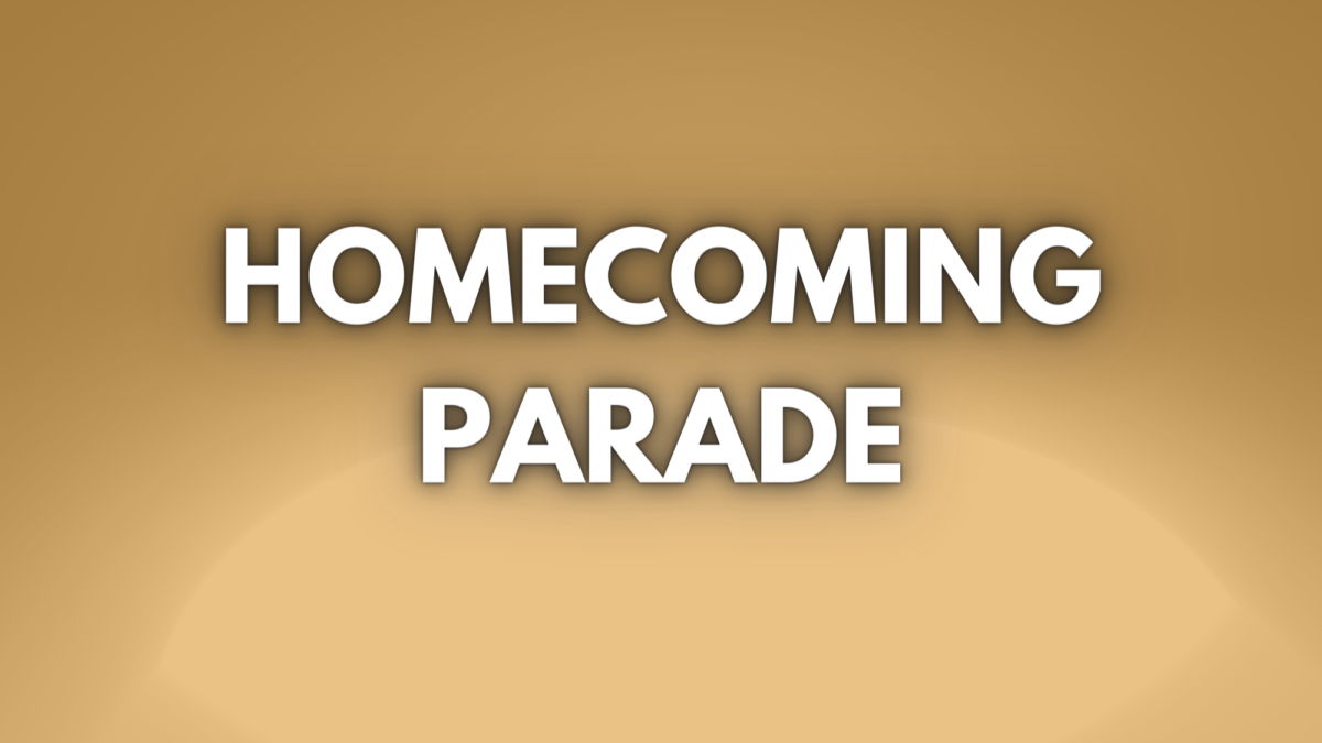 Homecoming Parade Wednesday